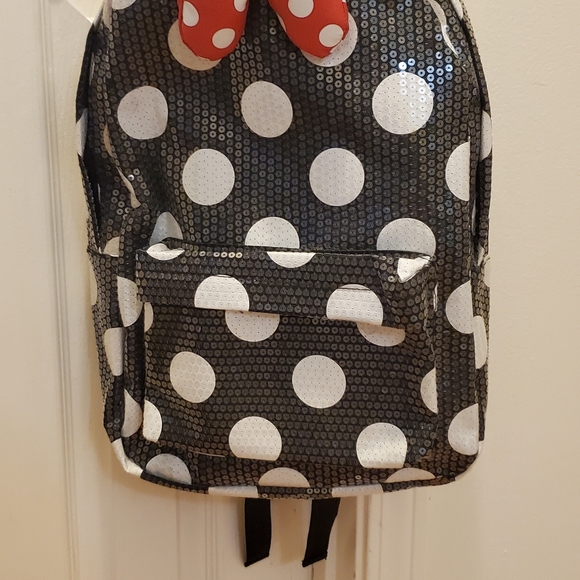 Disney polka dot sequin bookbag - Picture 4 of 4